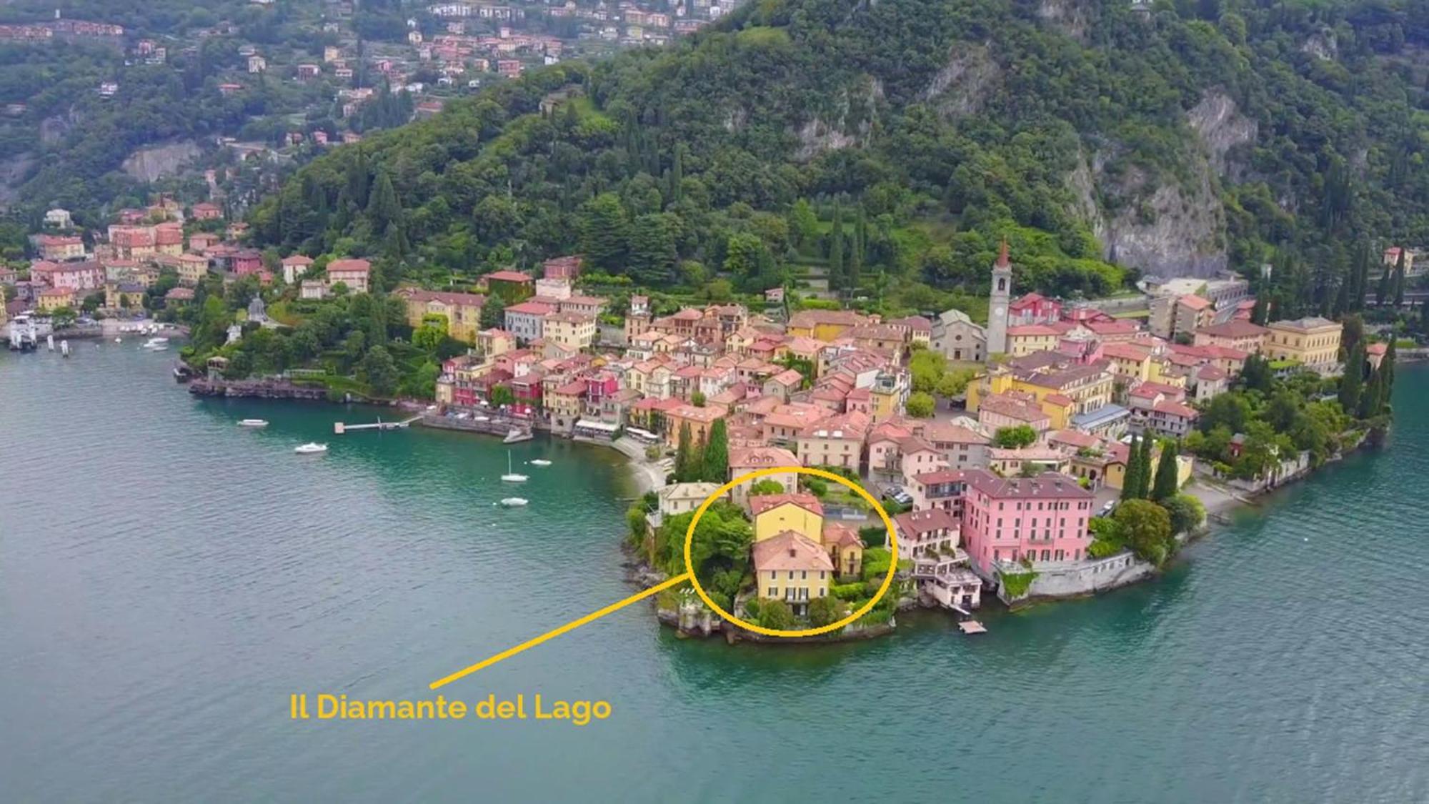 Il Diamante Del Lago Варенна Экстерьер фото